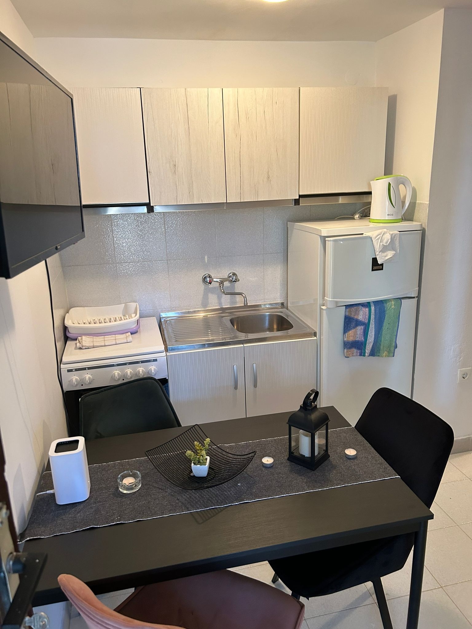 Studio flat with terrace Balića Rat, Omiš (AS-1065-b)