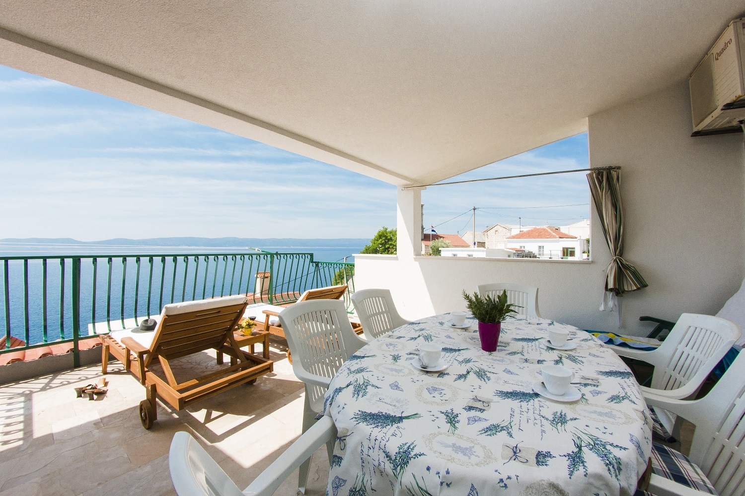 Two bedroom apartment near beach Pisak, Omiš (A-1067-d)