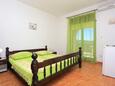 Ložnice 1 Okrug Gornji, Ložnice 1 v ubytování typu apartment, s klimatizací a domácí mazlíčci povoleni.