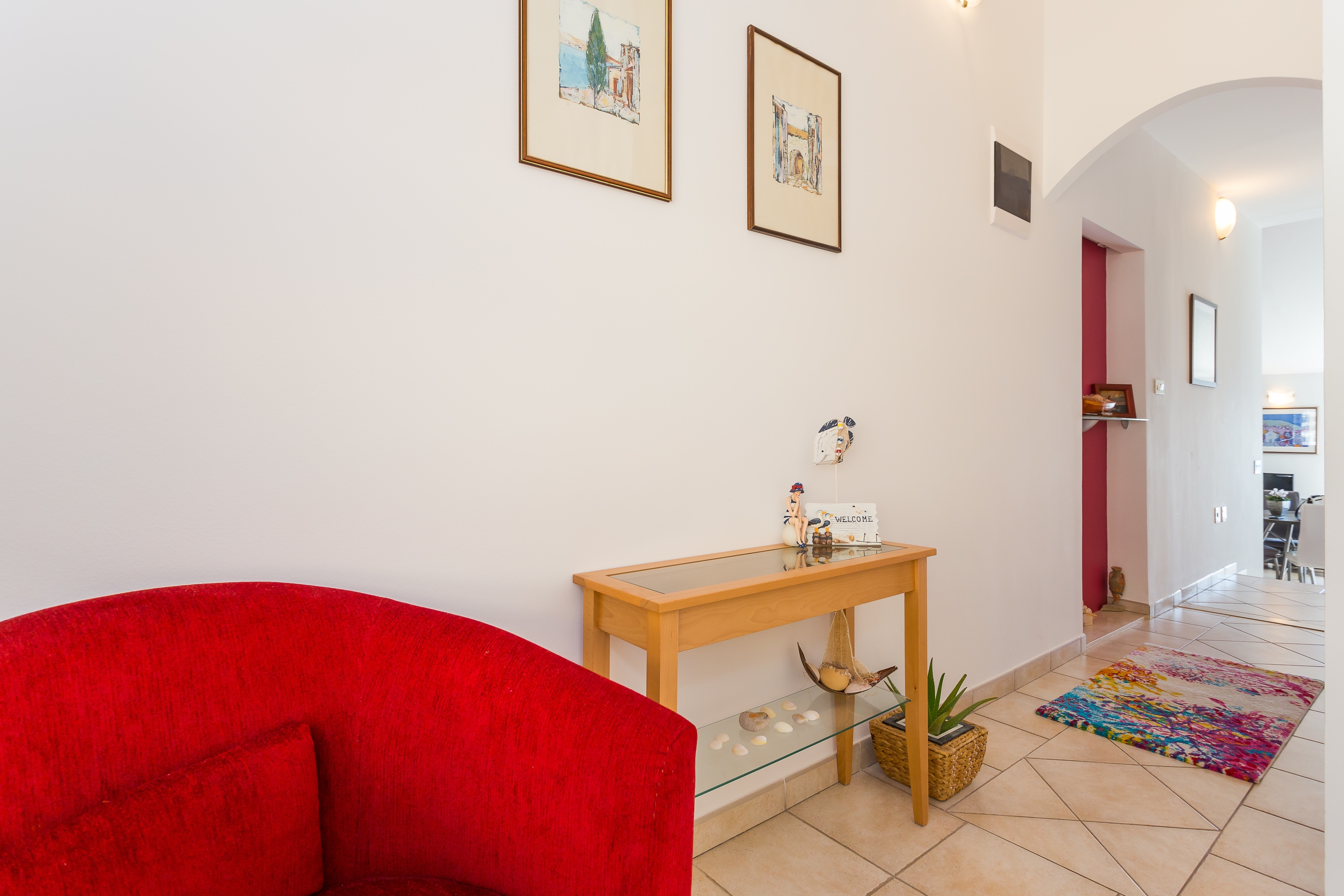 Two bedroom apartment with terrace and sea view Rastići, Čiovo  A-b