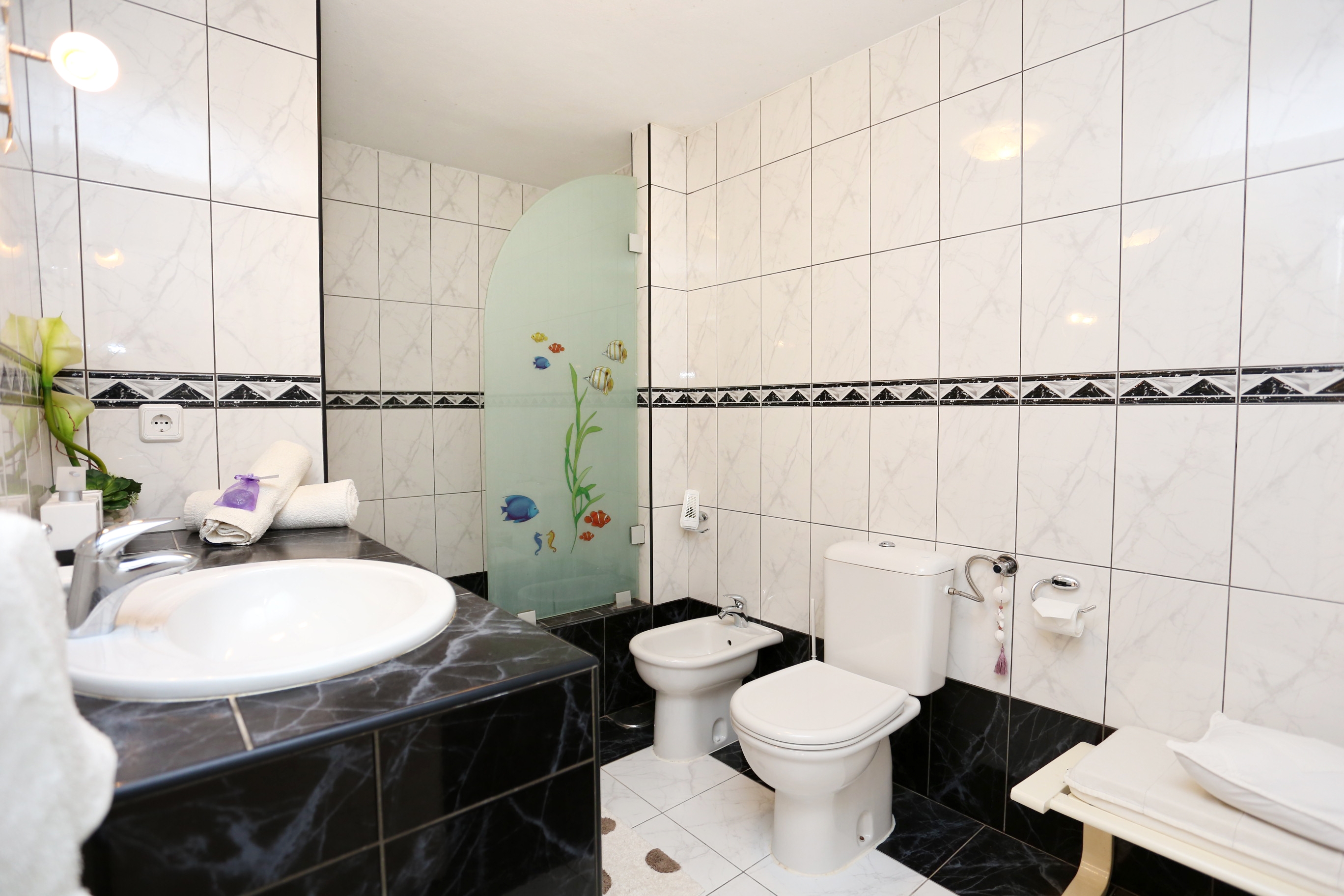 One bedroom apartment with terrace and sea view Rastići, Čiovo  A-c