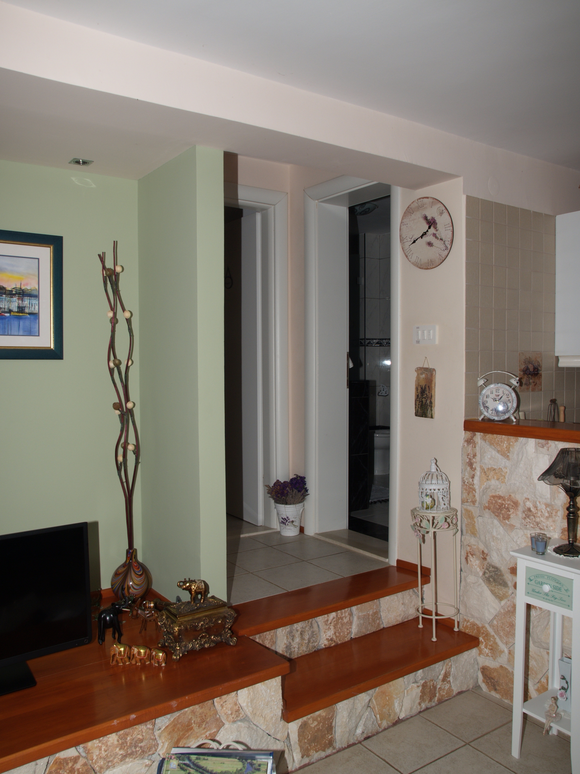 One bedroom apartment with terrace and sea view Rastići, Čiovo  A-c