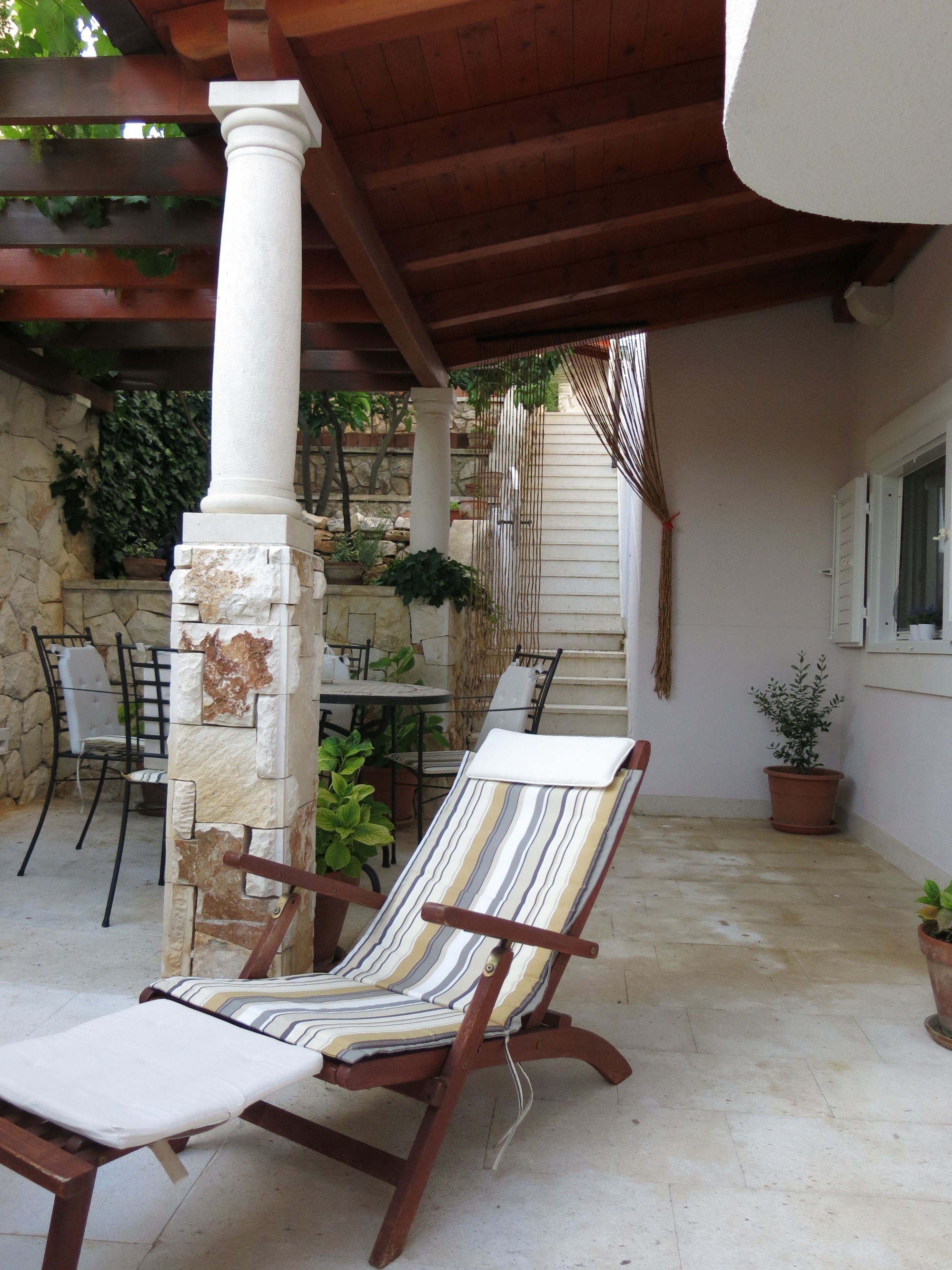 One bedroom apartment with terrace and sea view Rastići, Čiovo  A-c