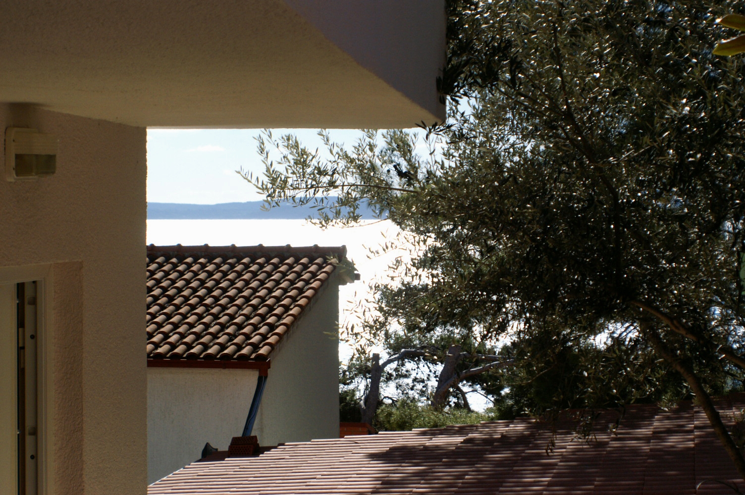 One bedroom apartment with terrace and sea view Rastići, Čiovo  A-c