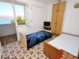 Bedroom 2 Arbanija, Bedroom 2 in the apartment, air condition available and WiFi.