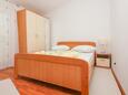 Rogoznica, Bedroom in the apartment, (pet friendly) and WiFi.