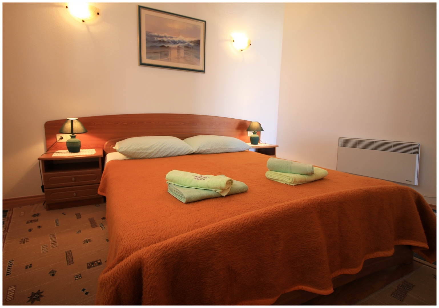 One bedroom apartment with balcony and sea view Rogoznica  A-c