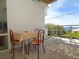 Terasa Hvar, Terasa v ubytování typu apartment, s pogledom na more i WIFI.