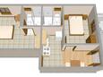 Sveta Nedilja, Plan in the apartment, WiFi.