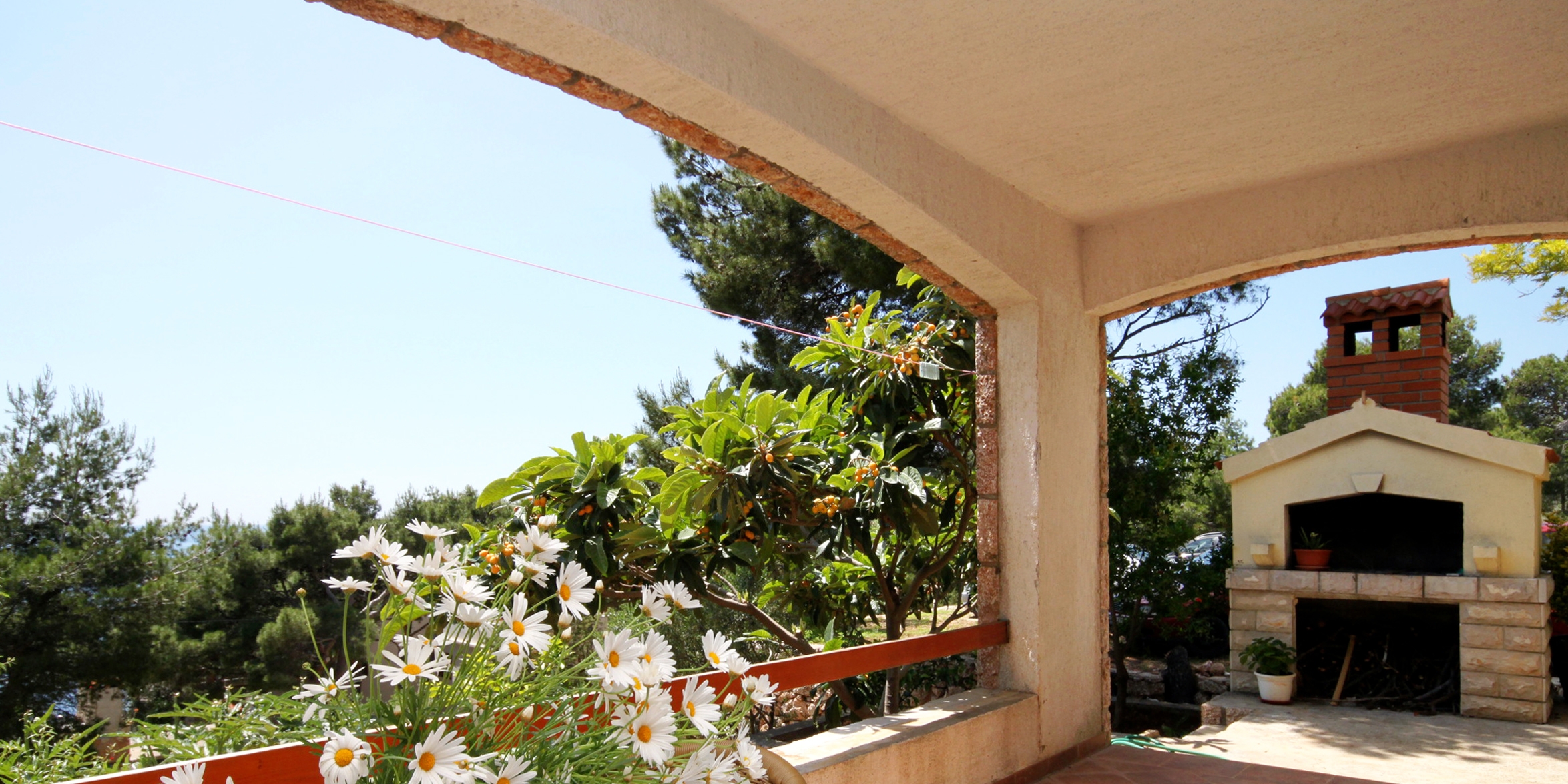 Studio flat with terrace and sea view Sveta Nedilja, Hvar  AS-a