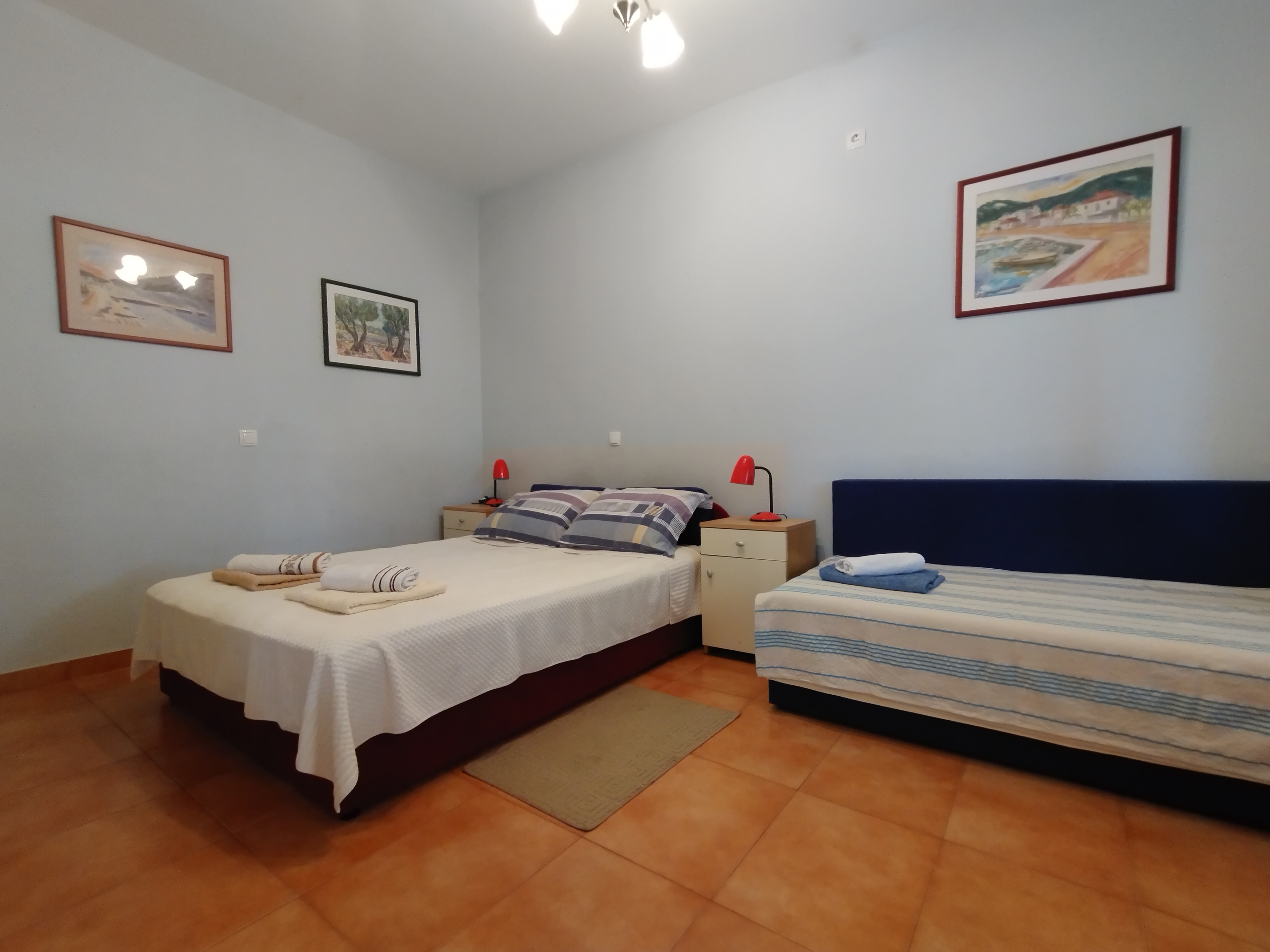 Studio flat with terrace Vinišće, Trogir  AS-a