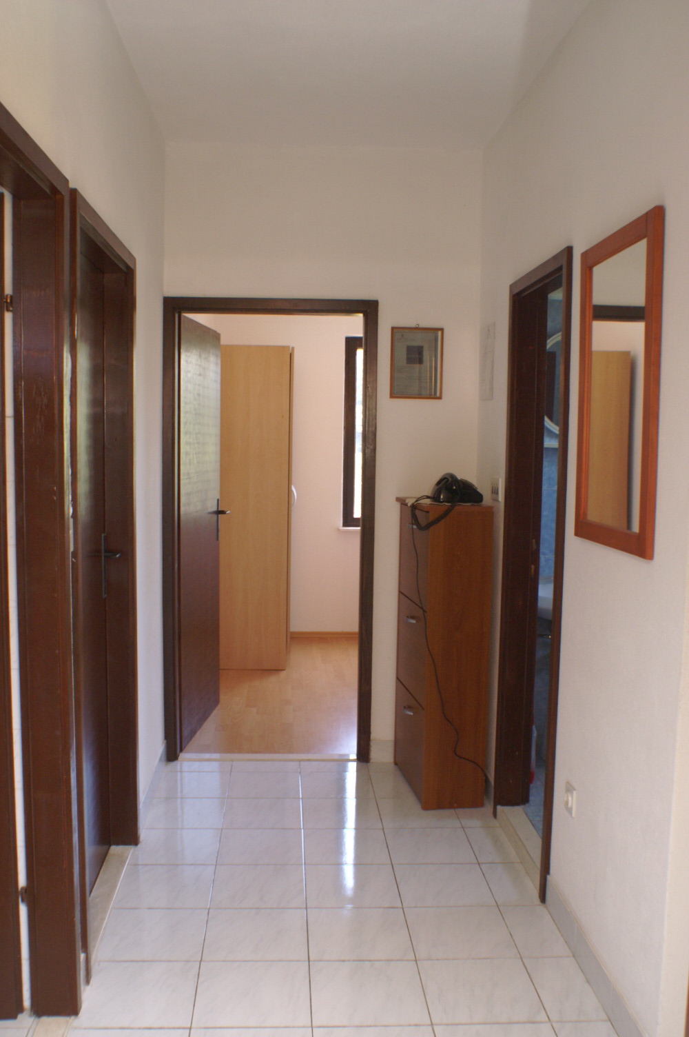 Three bedroom apartment with balcony and sea view Kanica, Rogoznica  A-b