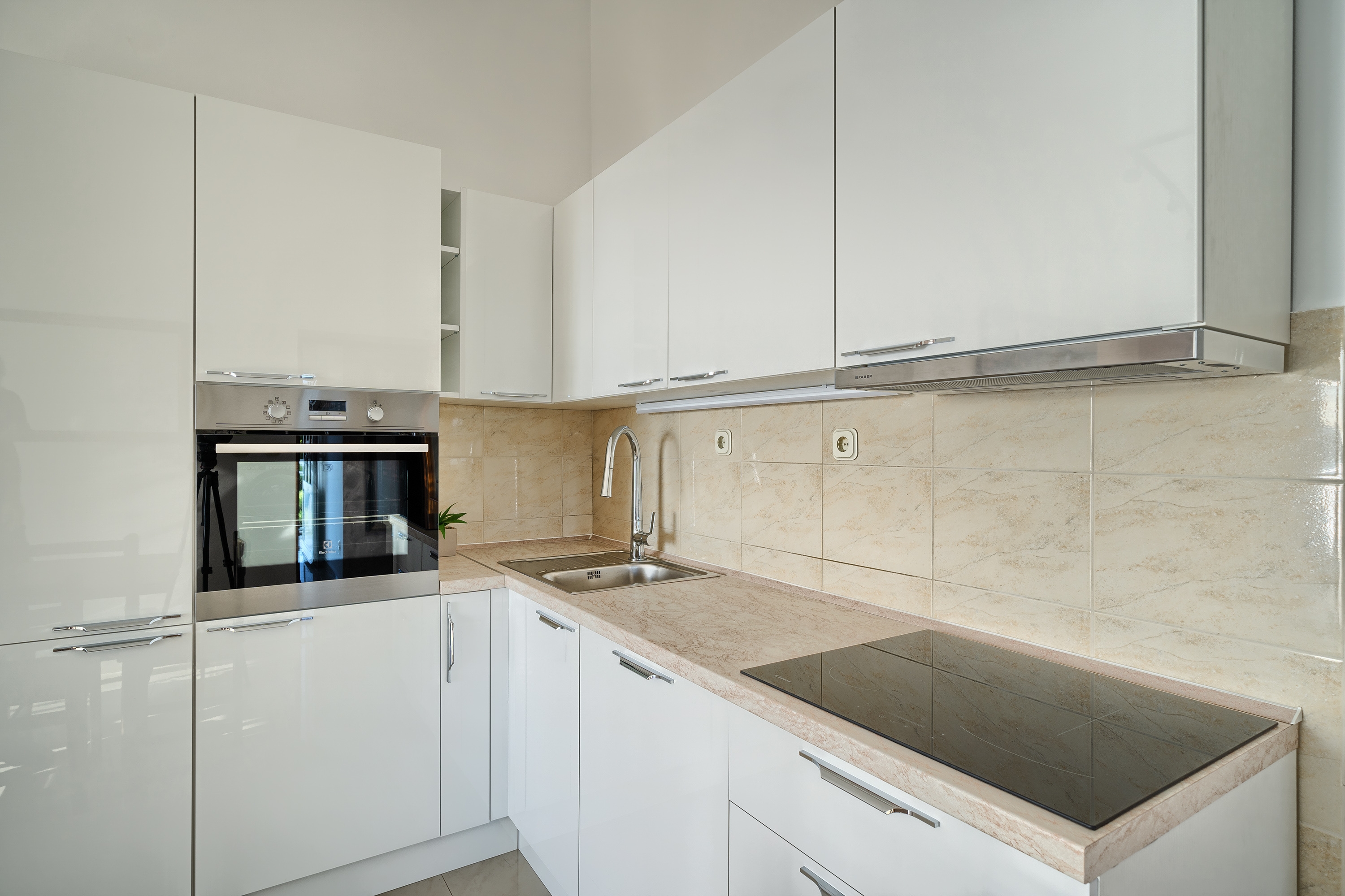 Three bedroom apartment with balcony and sea view Kanica, Rogoznica  A-c