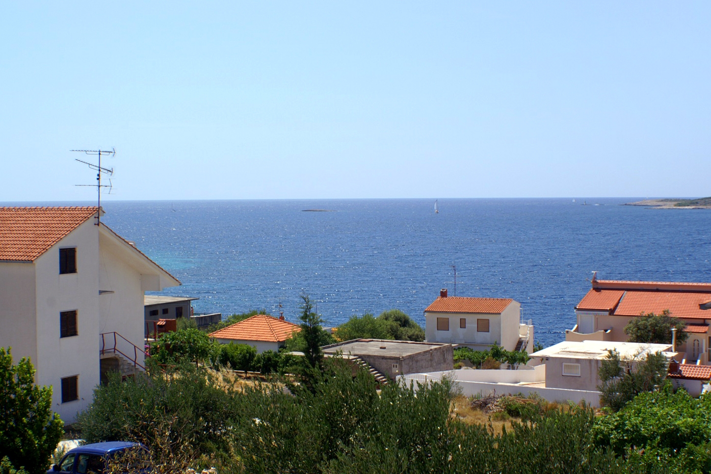 Three bedroom house with terrace and sea view Kanica, Rogoznica  K
