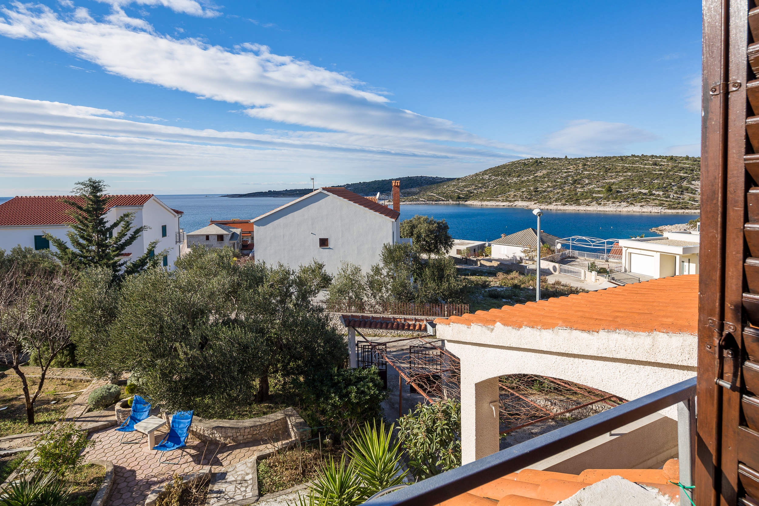 Three bedroom house with terrace and sea view Kanica, Rogoznica  K