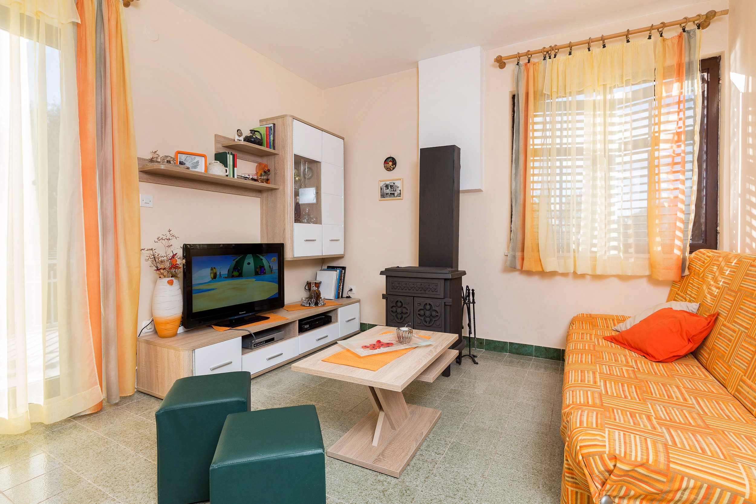 Three bedroom house with terrace and sea view Kanica, Rogoznica (K-1102)