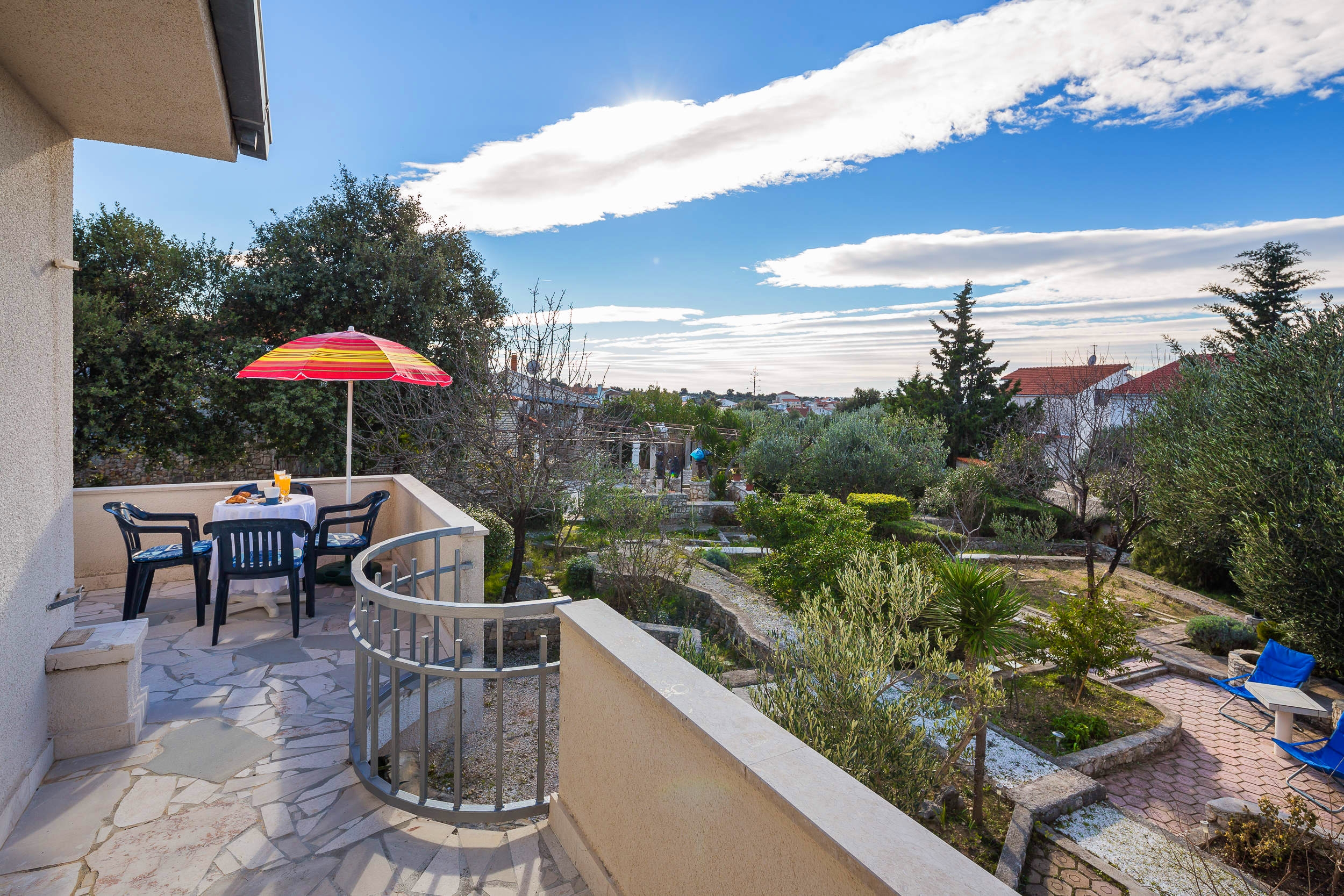 Three bedroom house with terrace and sea view Kanica, Rogoznica  K