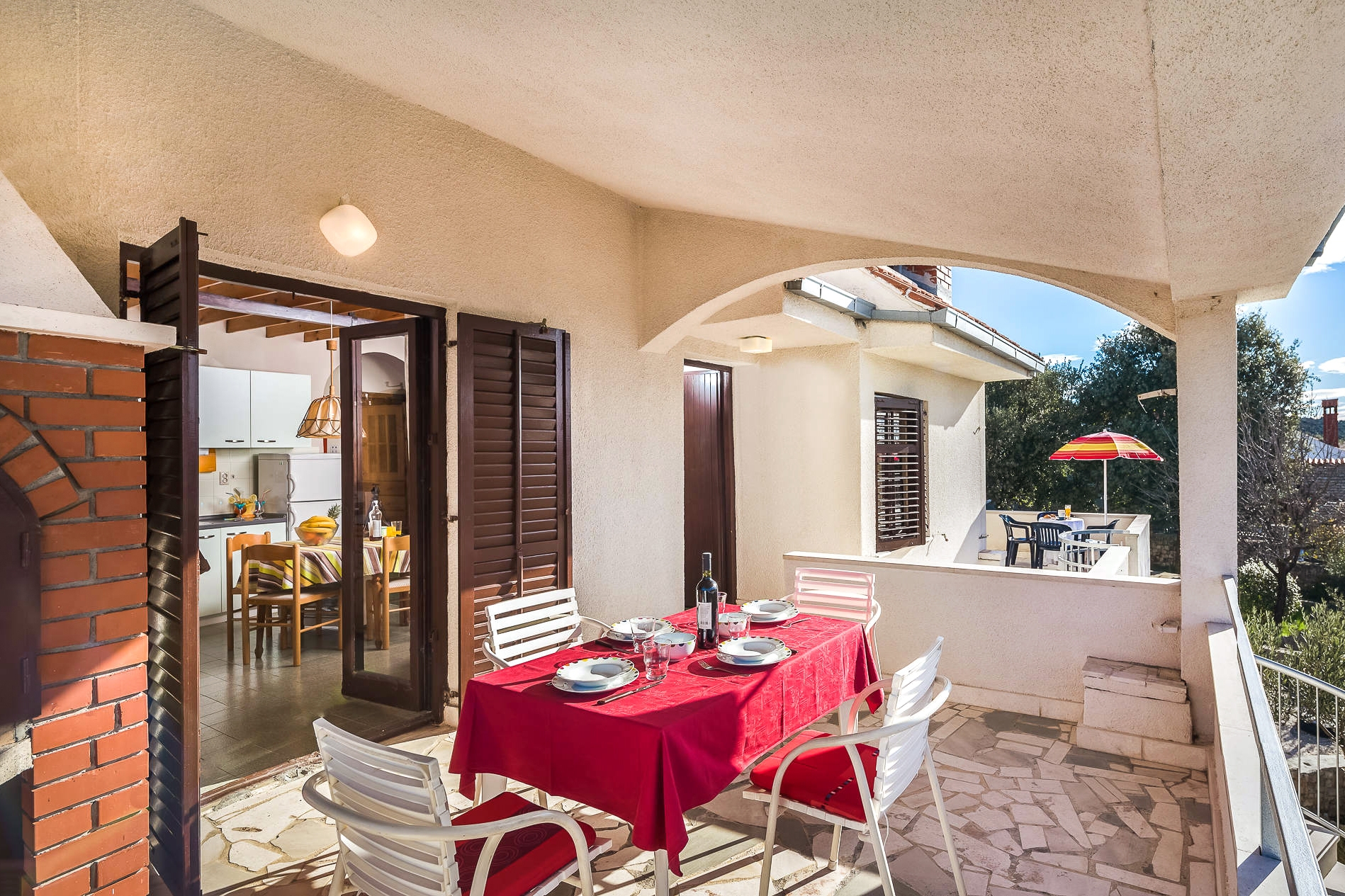 Three bedroom house with terrace and sea view Kanica, Rogoznica  K