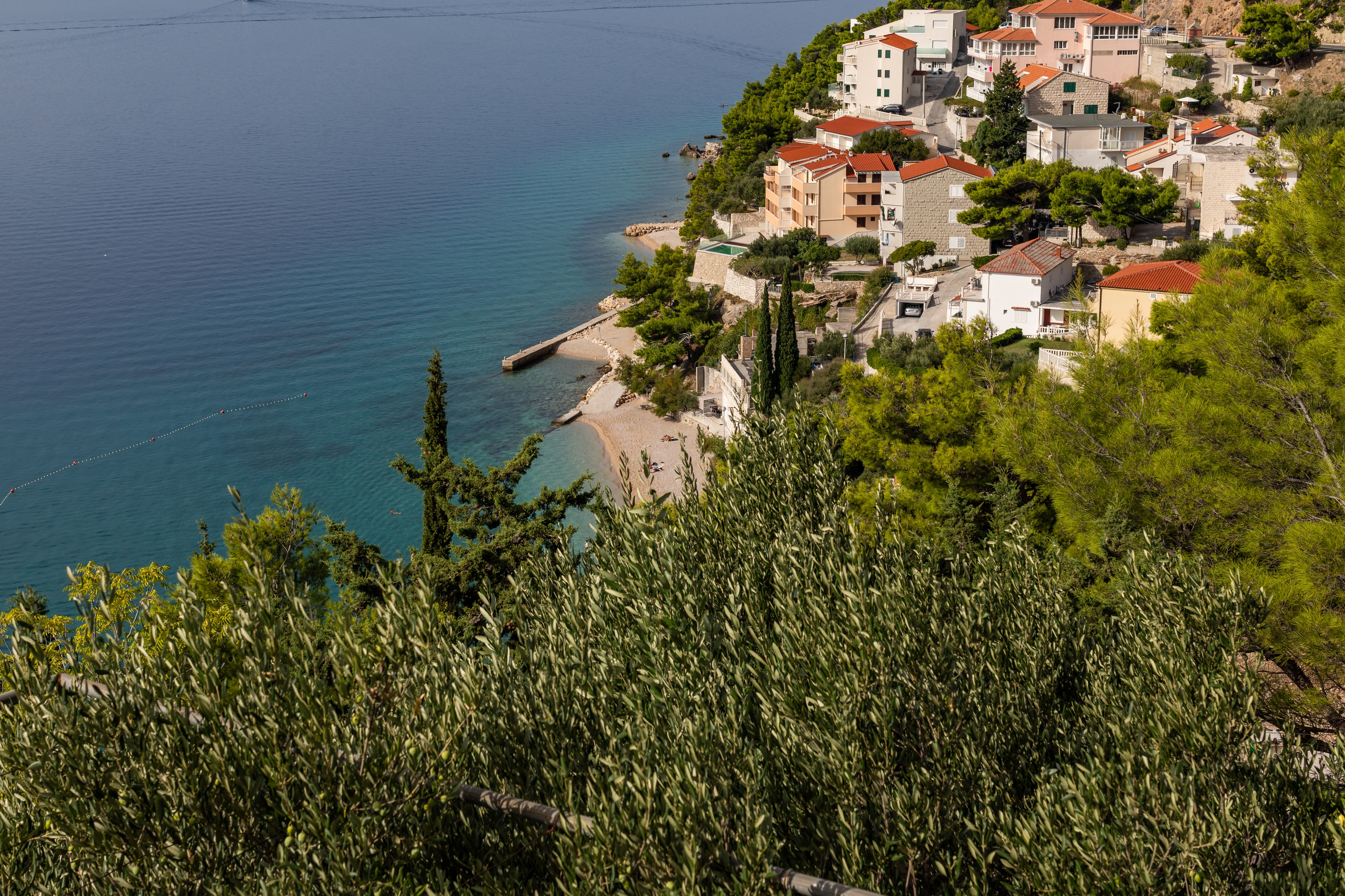 One bedroom apartment with balcony and sea view Mimice, Omiš  A-a