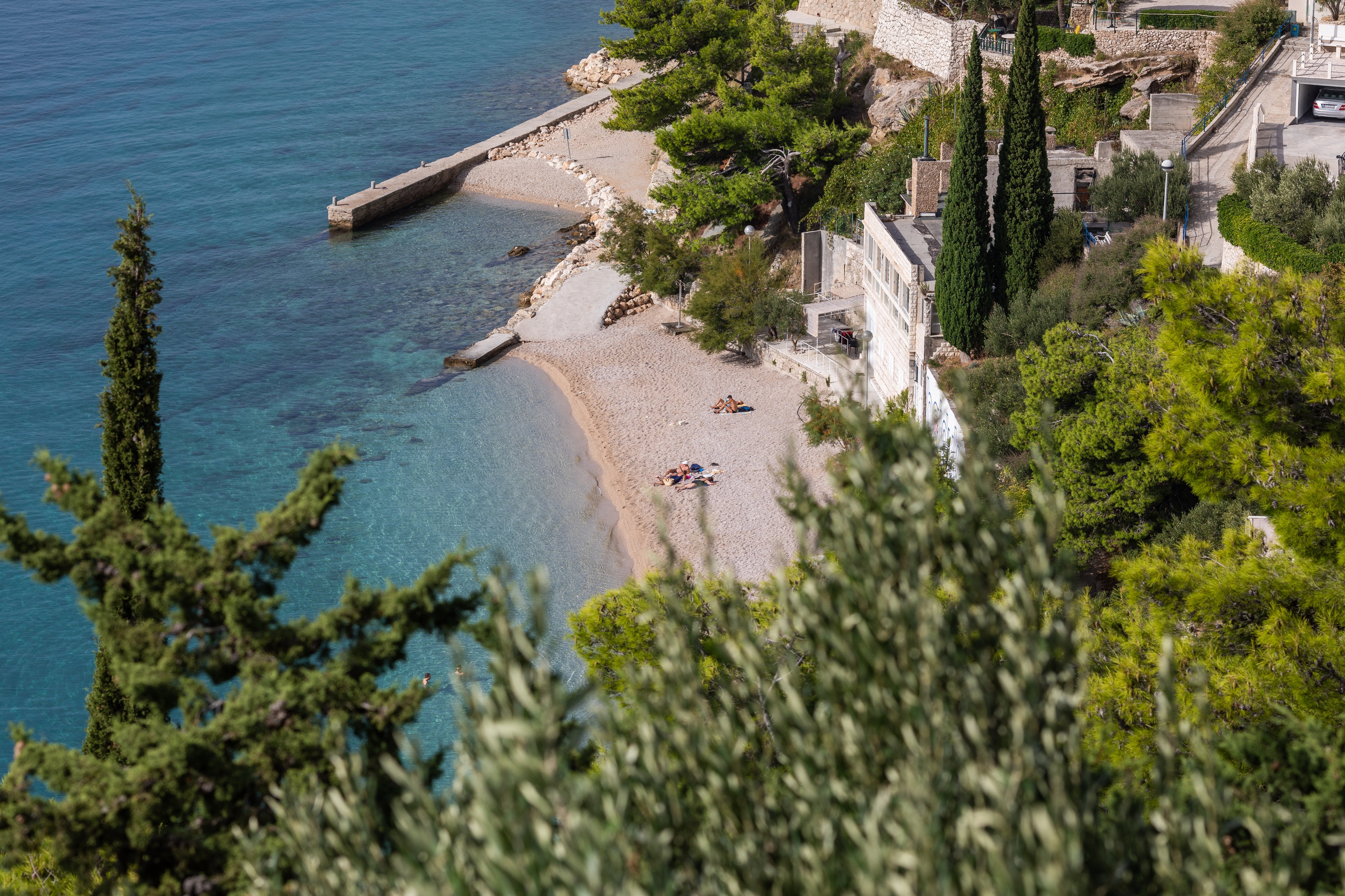One bedroom apartment with balcony and sea view Mimice, Omiš  A-b
