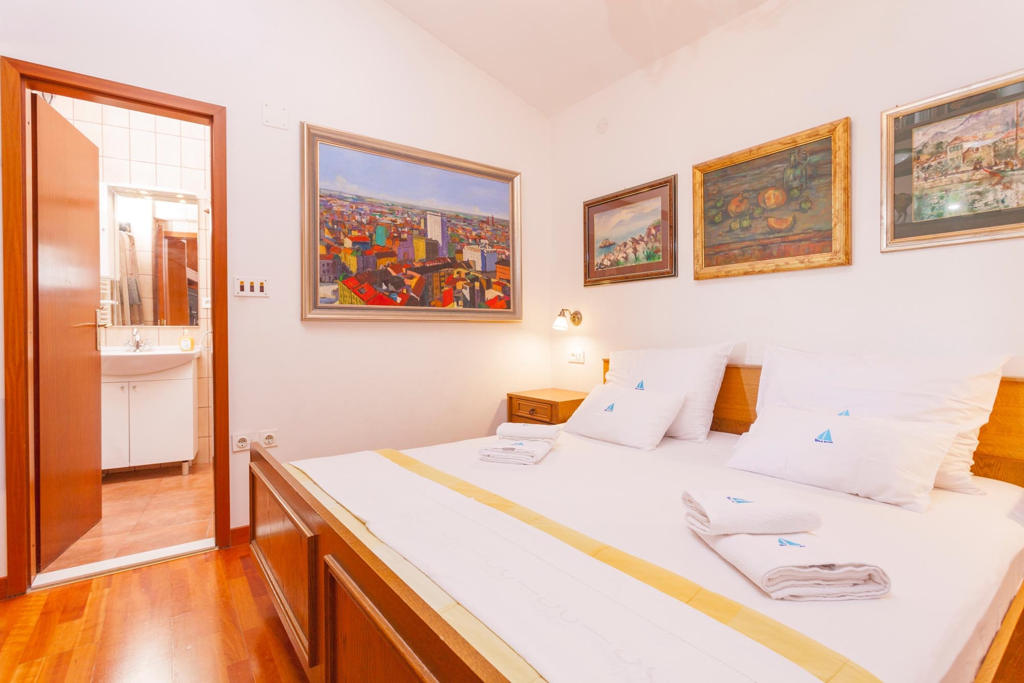 Studio flat with terrace and sea view Makarska  AS-a