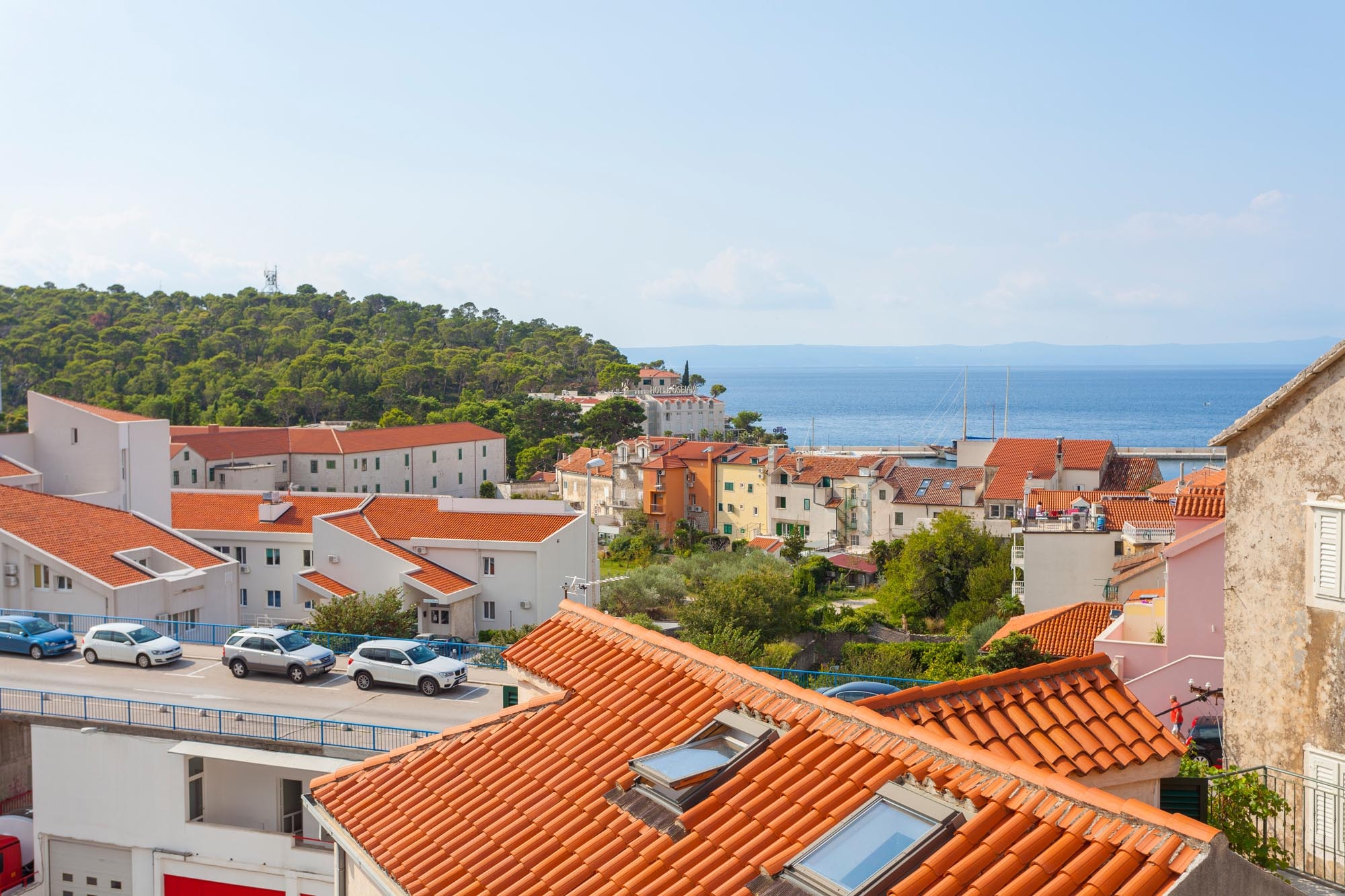 Studio flat with terrace and sea view Makarska  AS-a