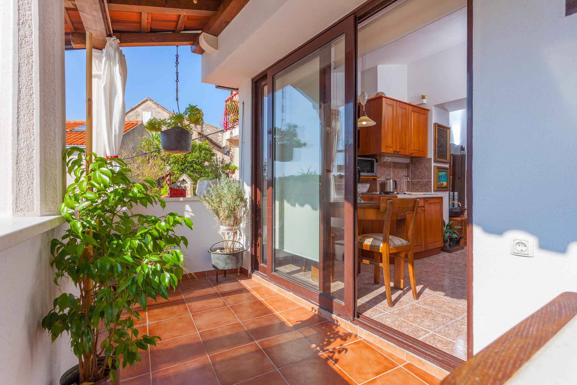 Studio flat with terrace Makarska  AS-c