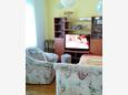 Living room Okrug Gornji, Living room in the apartment, air condition available and WiFi.