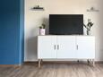 Obývací pokoj Banjol, Obývací pokoj v ubytování typu apartment, s klimatizací a WiFi.