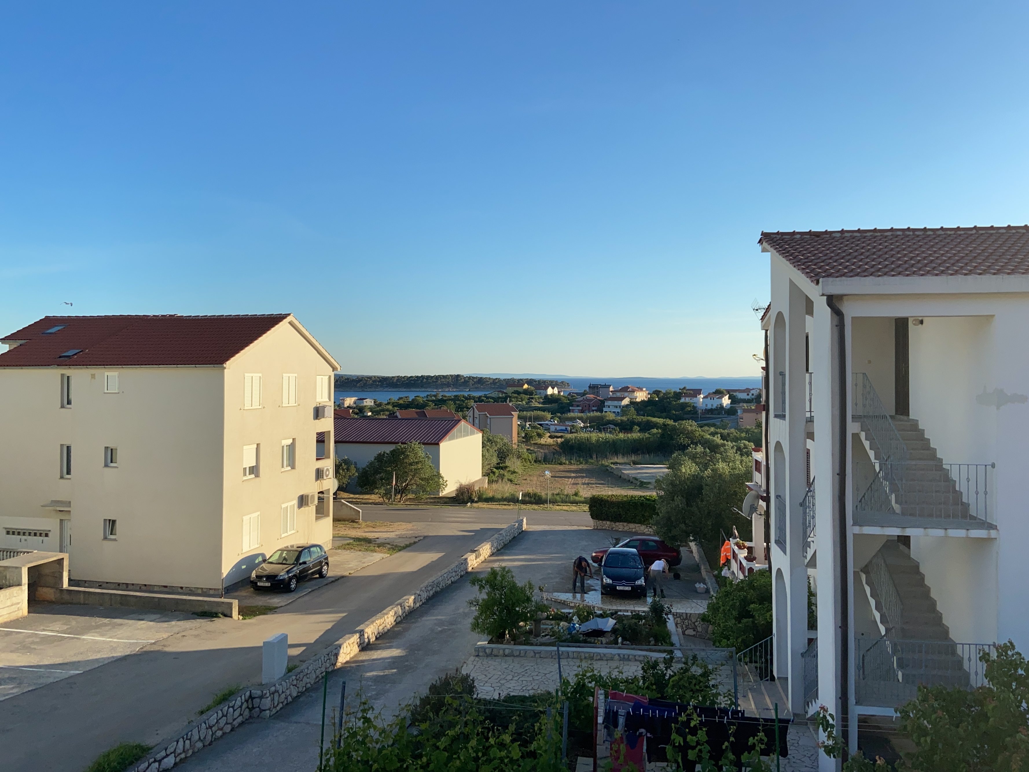 Two bedroom apartment with terrace and sea view Banjol, Rab  A-c