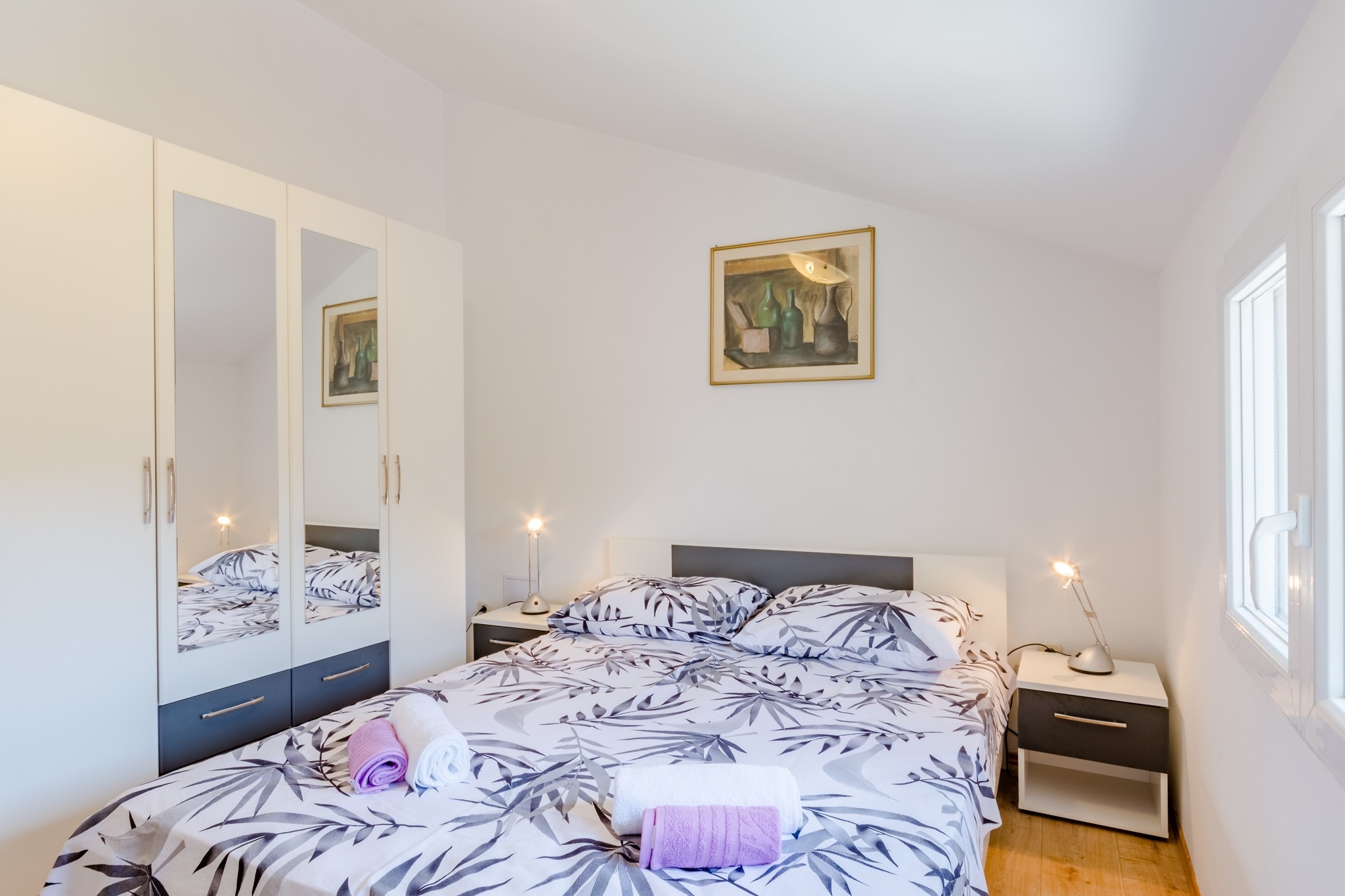 One bedroom apartment with terrace Milna, Brač  A-b