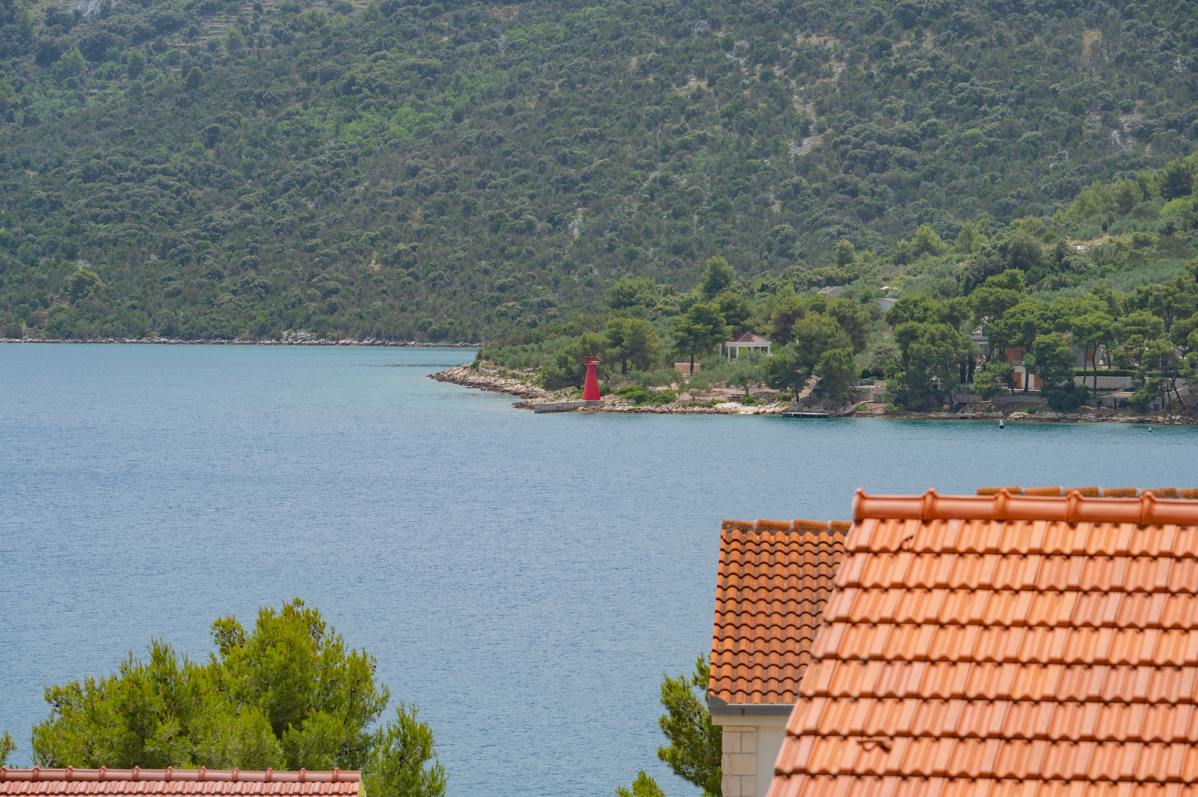 Two bedroom apartment with terrace and sea view Poljica, Trogir  A-a
