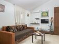Obývací pokoj Poljica, Obývací pokoj v ubytování typu apartment, s klimatizací, domácí mazlíčci povoleni a WiFi.