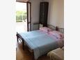 Schlafzimmer 1 Rabac, Schlafzimmer 1 in folgender Unterkunftsart apartment, dopusteni kucni ljubimci i WIFI.