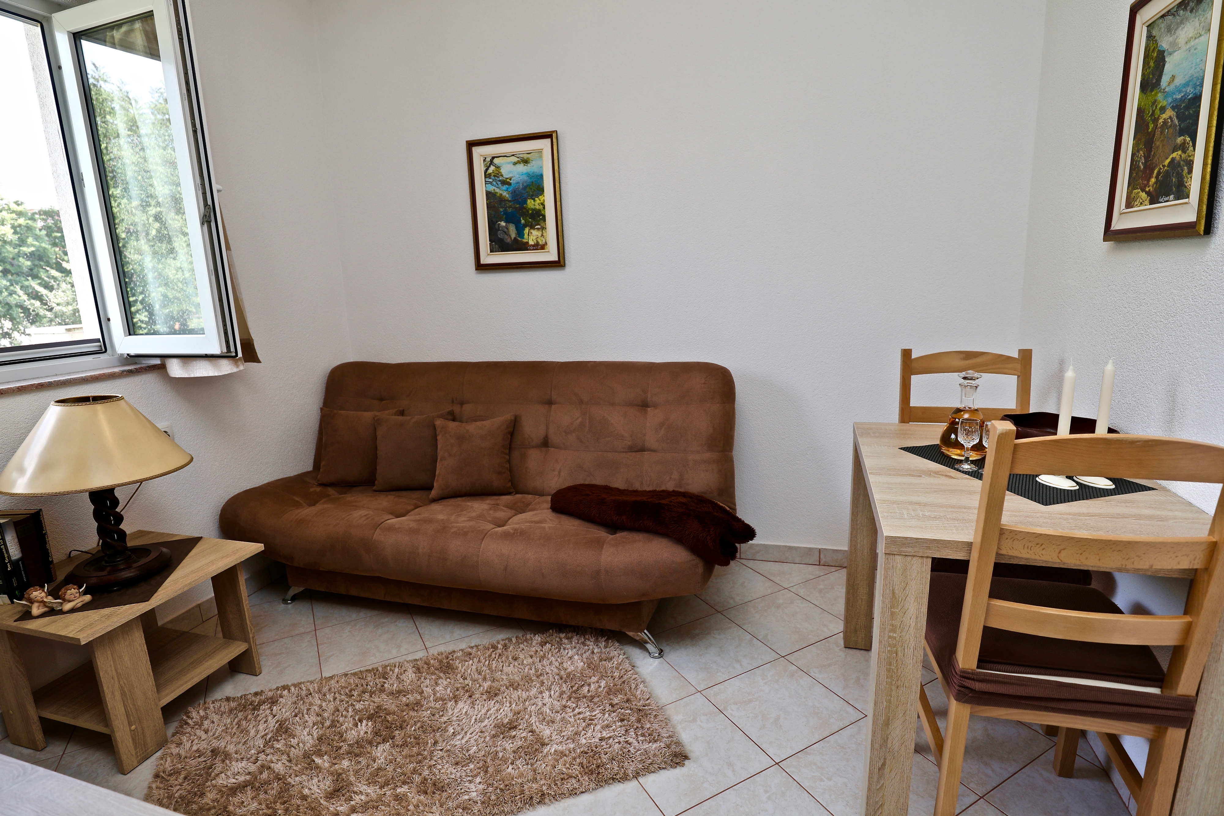 One bedroom apartment with balcony Sućuraj, Hvar (A-11228-a)