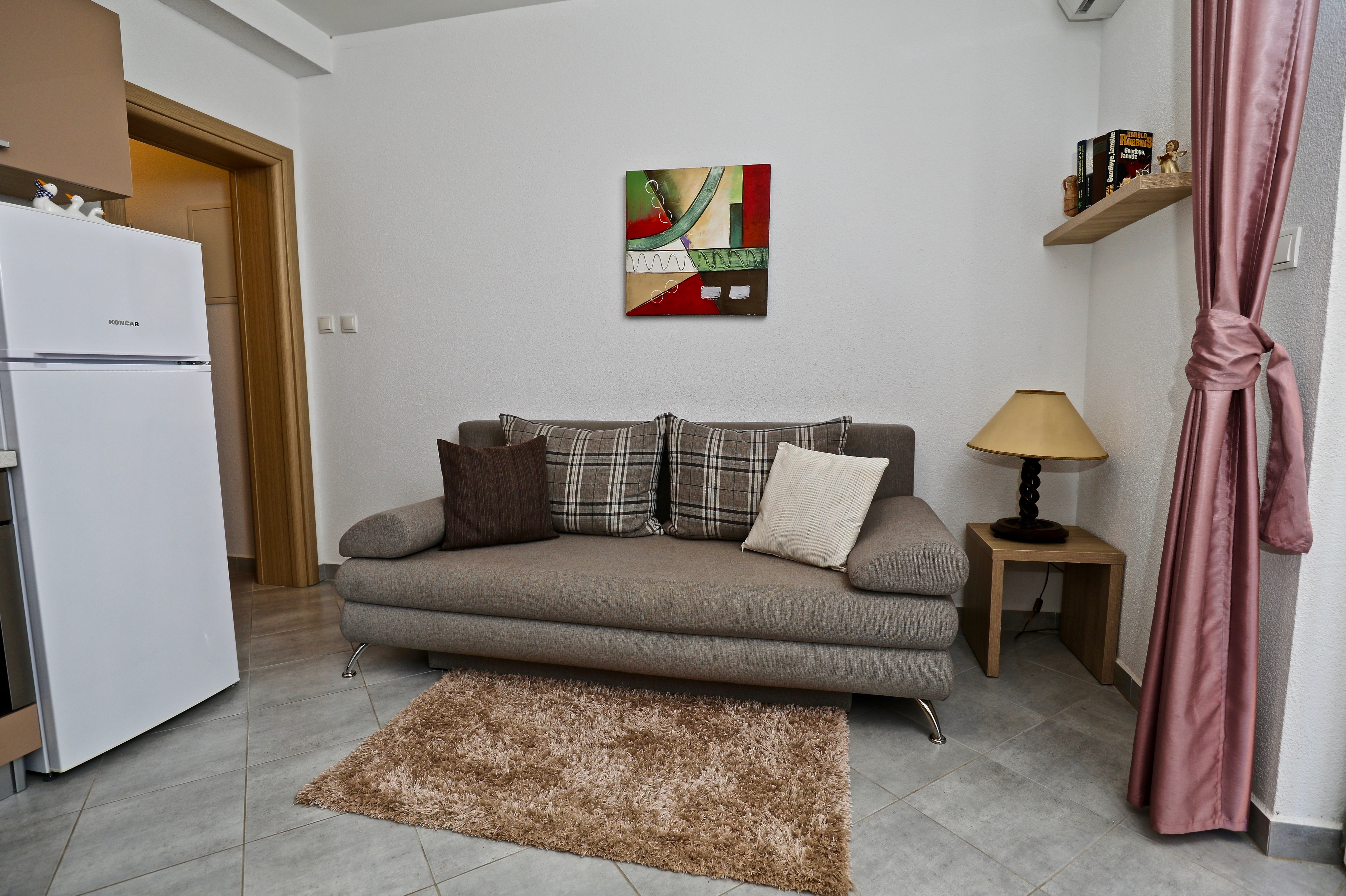 One bedroom apartment with balcony Sućuraj, Hvar (A-11228-c)