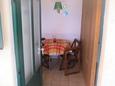 Dining room Arbanija, Dining room in the studio-apartment, WIFI.