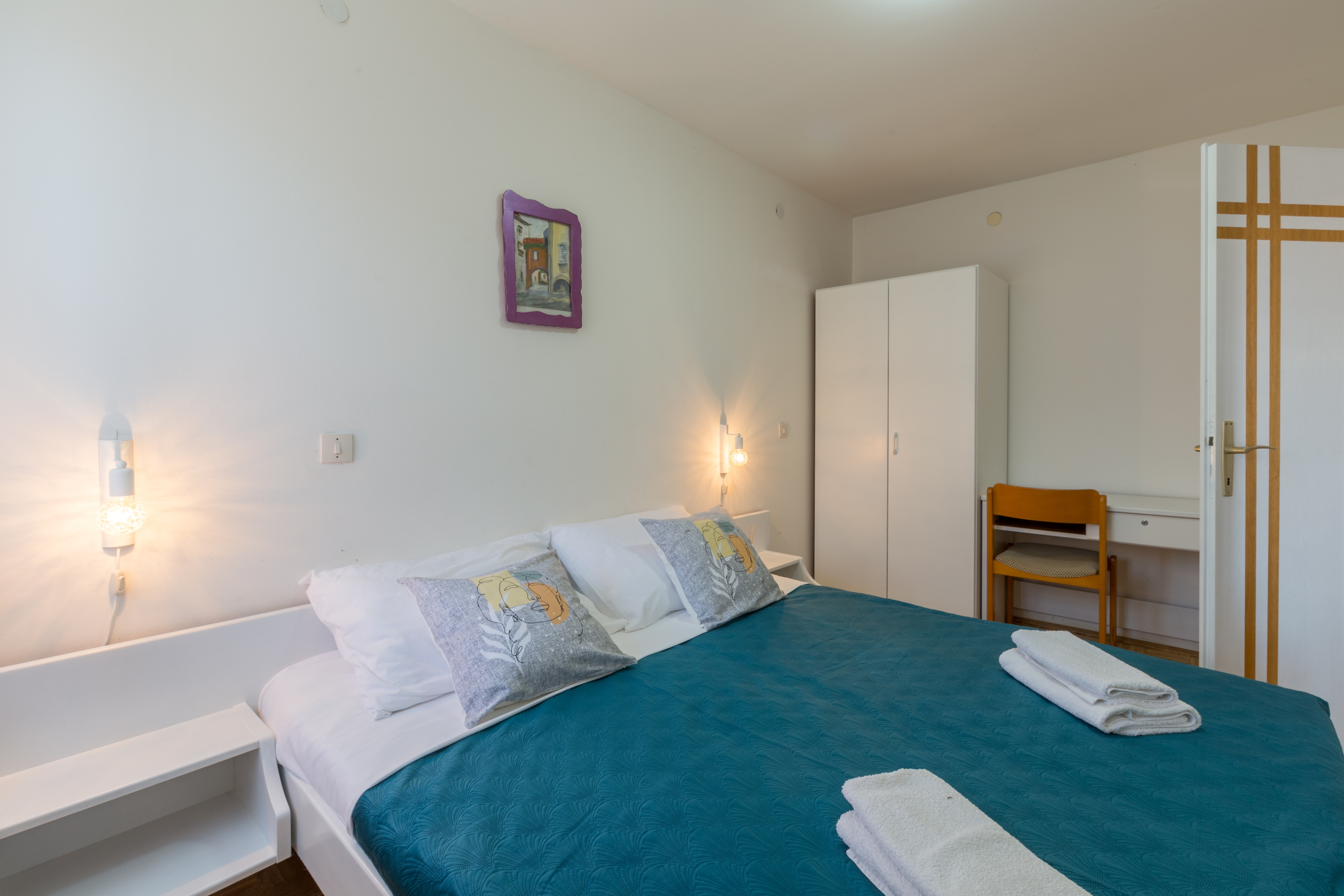 One bedroom apartment with terrace Novigrad  A-c