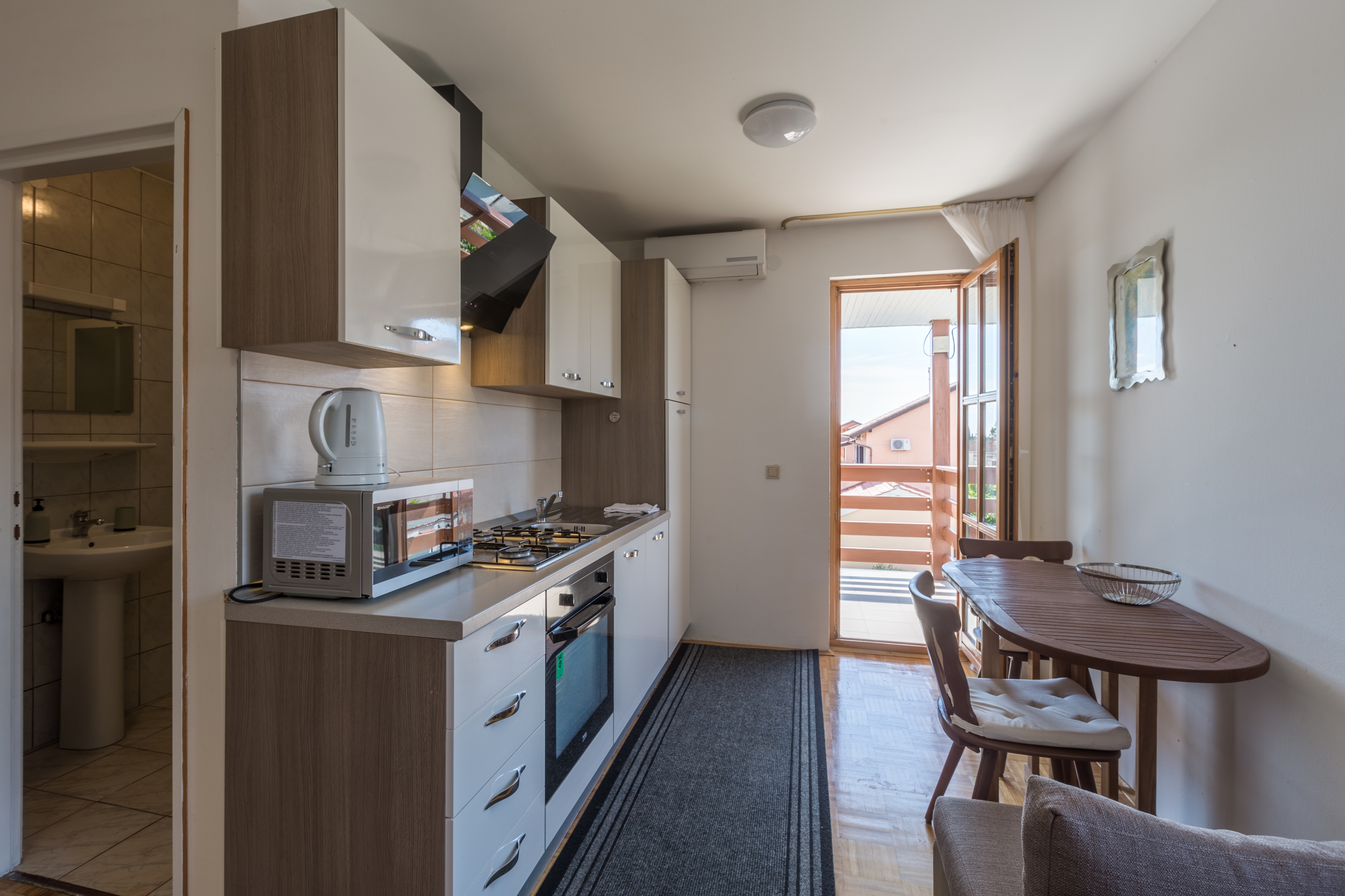 One bedroom apartment with terrace Novigrad  A-c