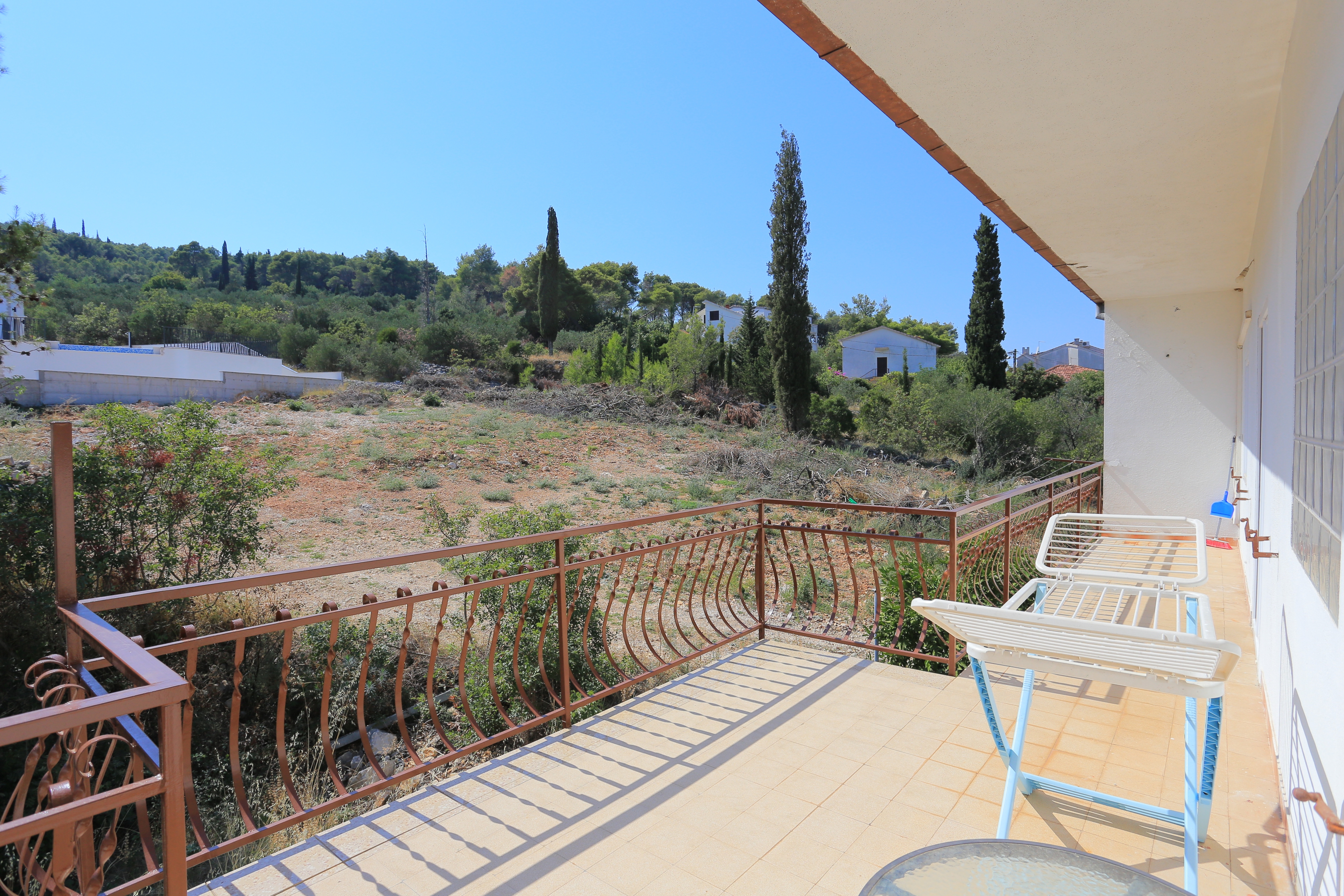 Three bedroom apartment with terrace and sea view Arbanija, Čiovo  A-a