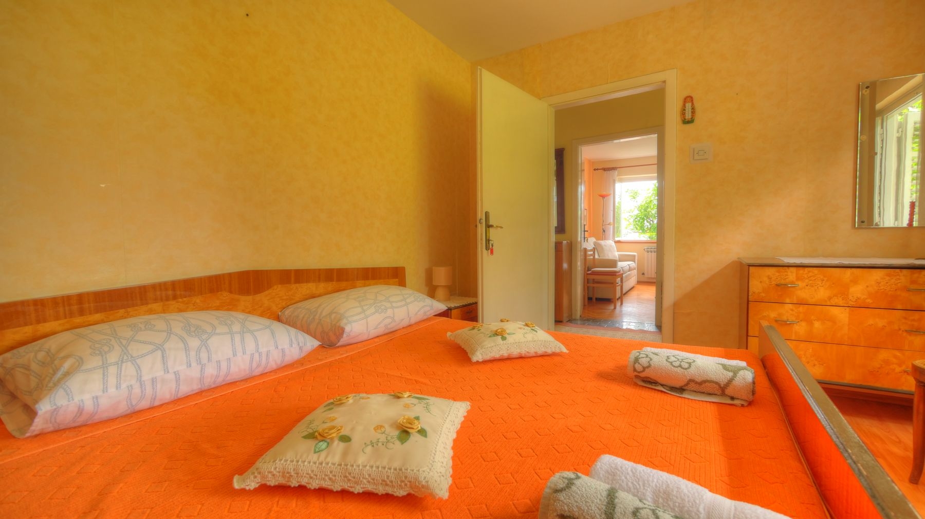 Two bedroom house with terrace and sea view Mlini, Dubrovnik  K