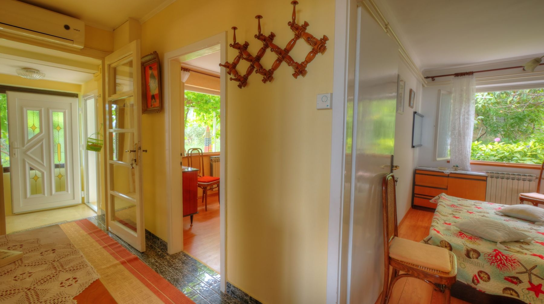 Two bedroom house with terrace and sea view Mlini, Dubrovnik  K