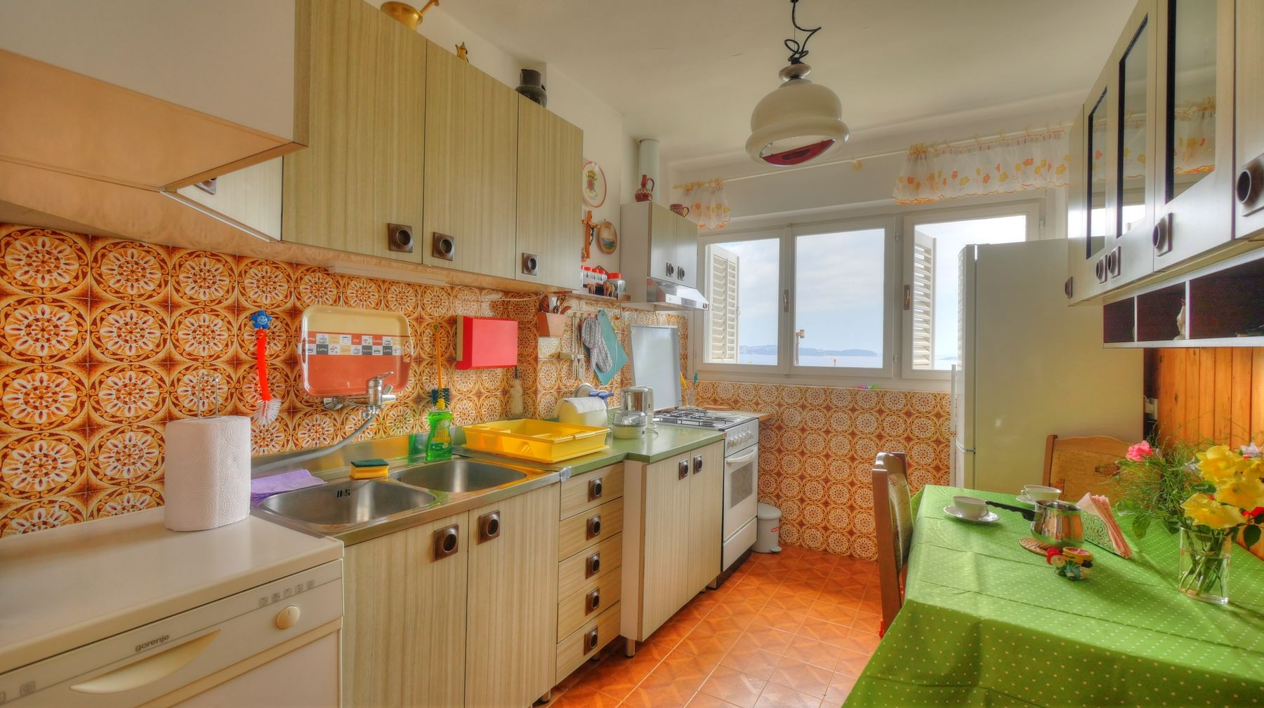 Two bedroom house with terrace and sea view Mlini, Dubrovnik  K