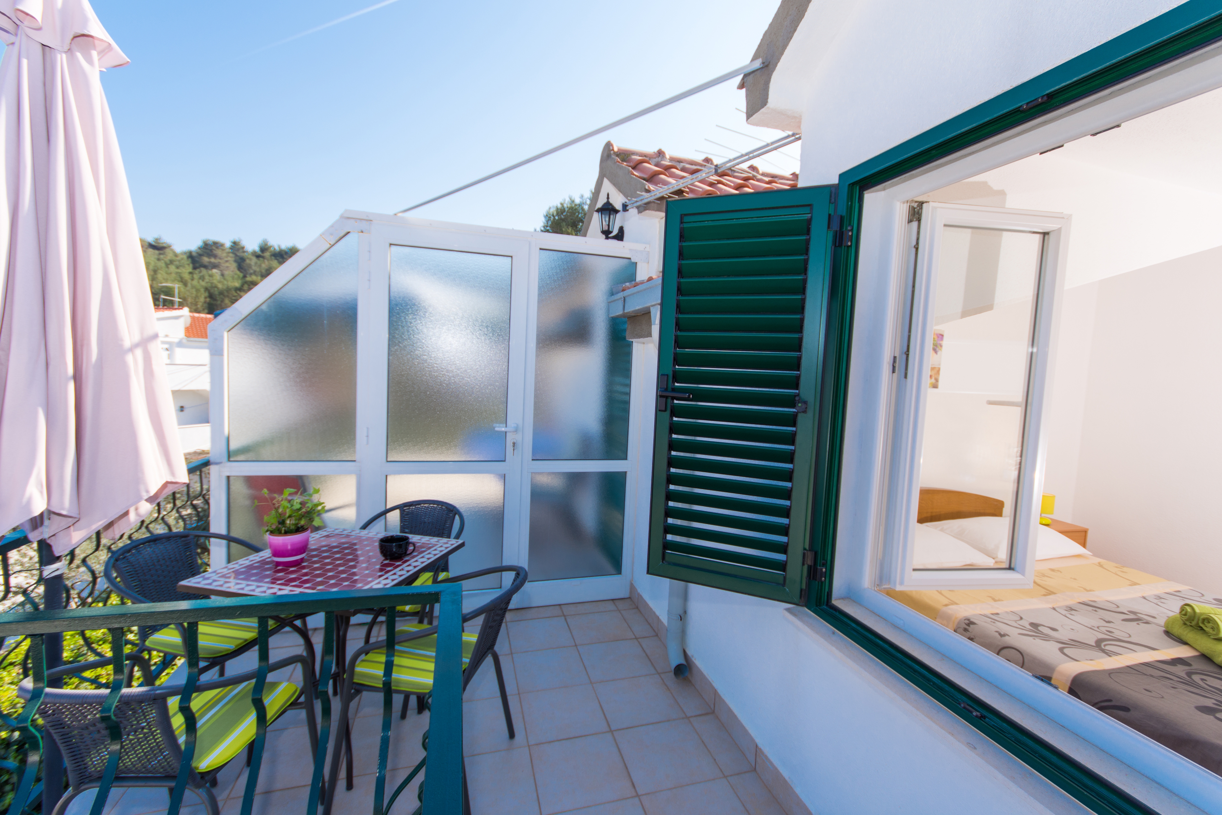 Two bedroom apartment with terrace and sea view Slatine, Čiovo  A-b