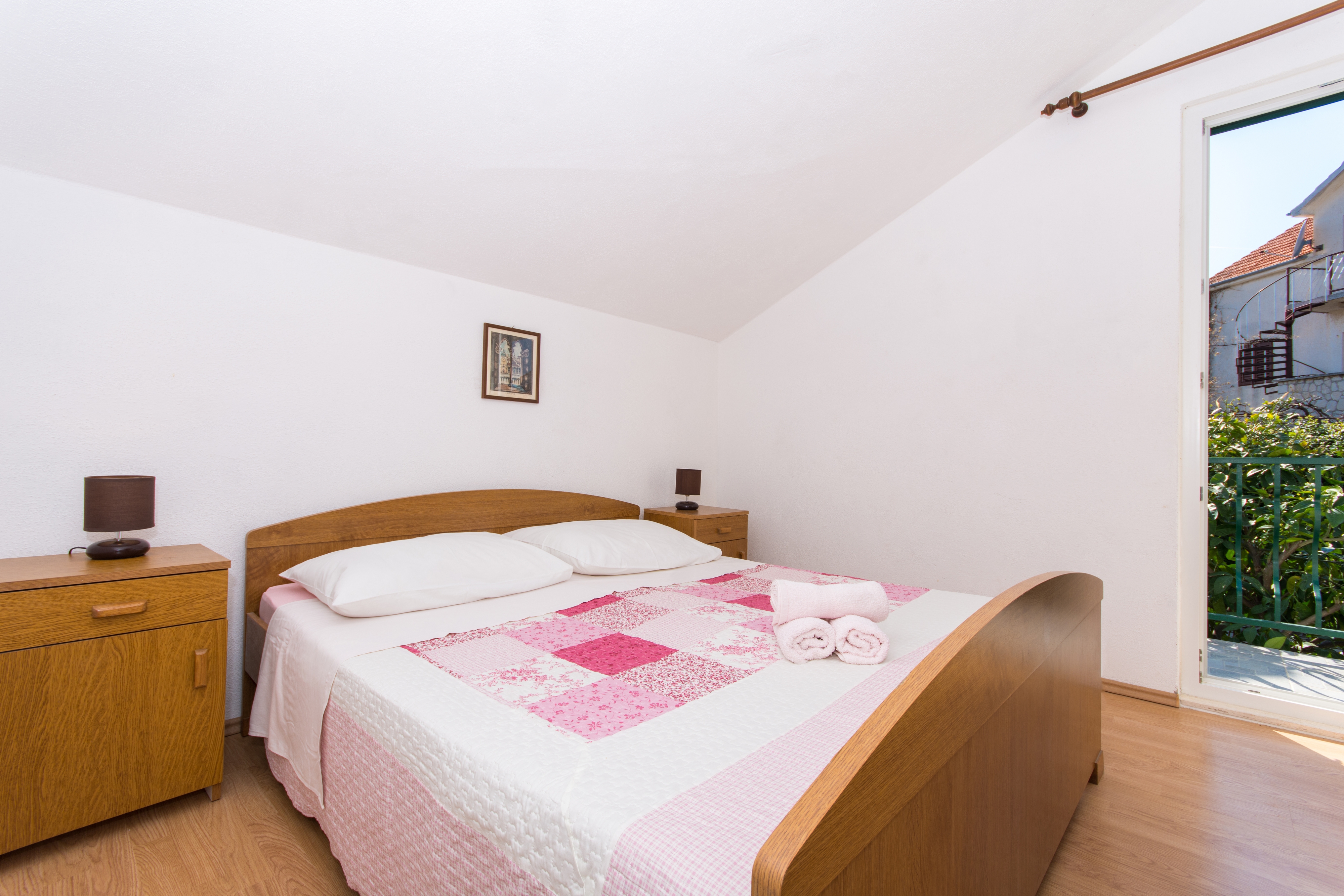 Two bedroom apartment with terrace and sea view Slatine, Čiovo  A-c
