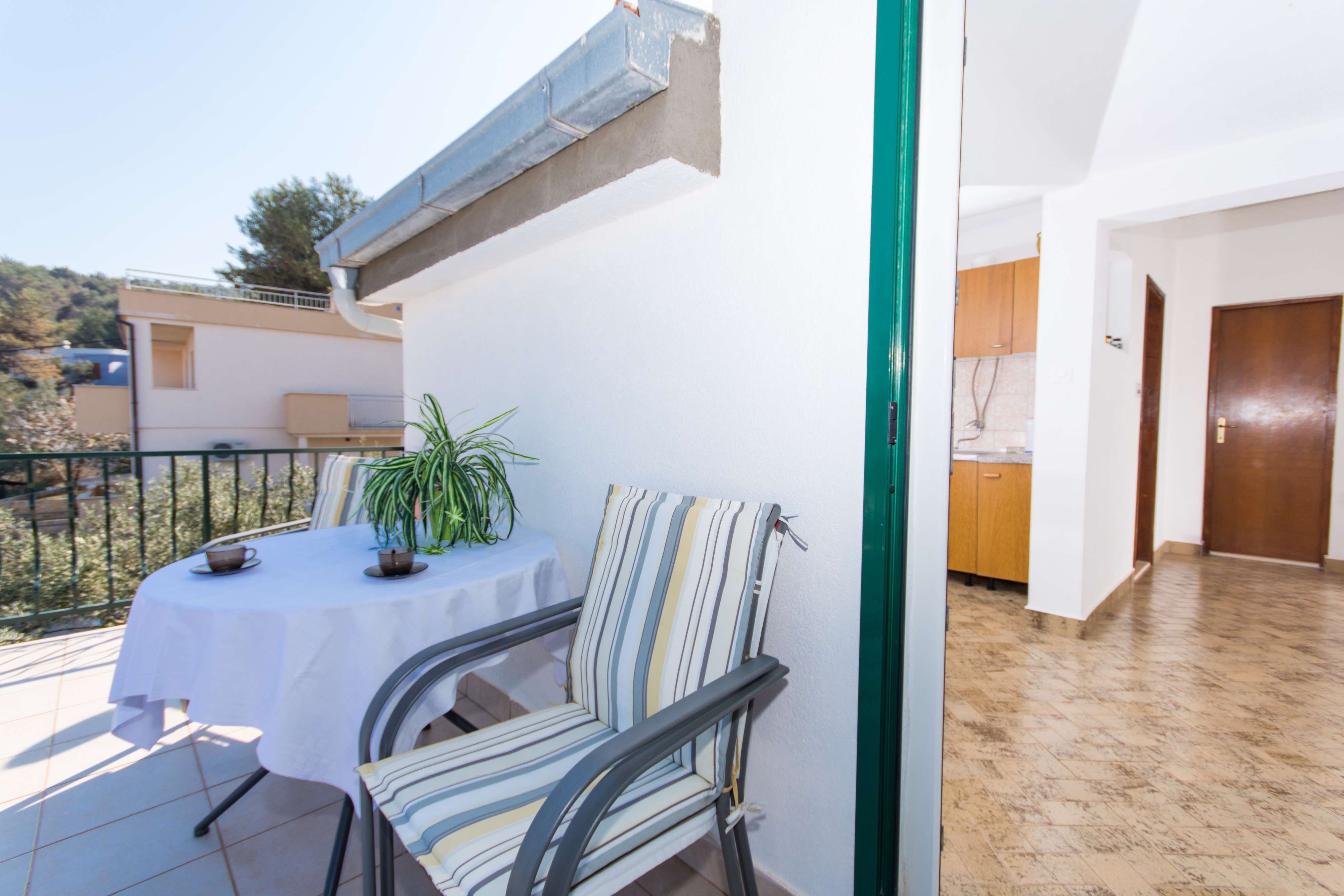 Two bedroom apartment with terrace and sea view Slatine, Čiovo  A-c