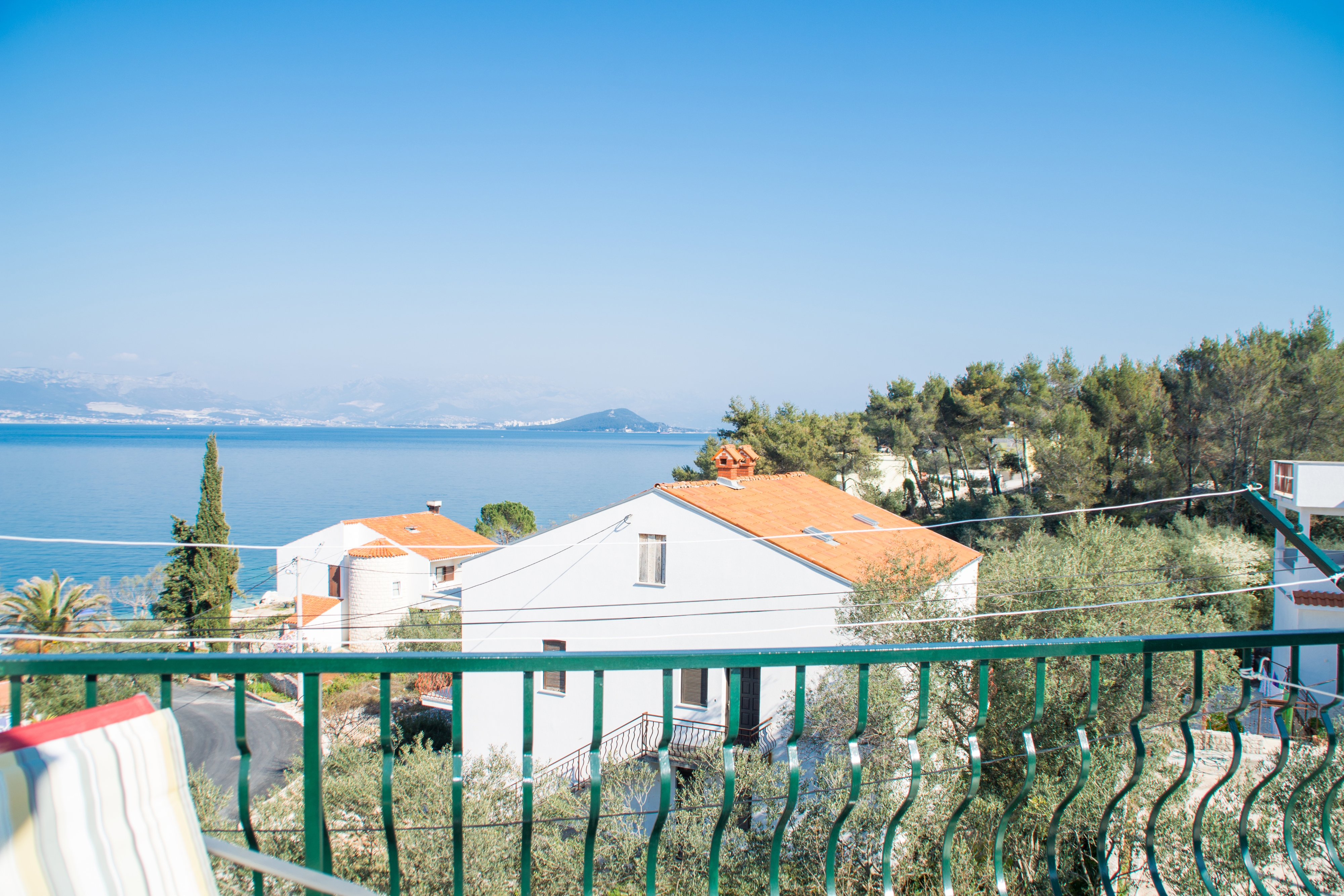 Two bedroom apartment with terrace and sea view Slatine, Čiovo  A-c