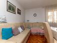 Obývací pokoj Supetar, Obývací pokoj v ubytování typu apartment, domácí mazlíčci povoleni a WiFi.