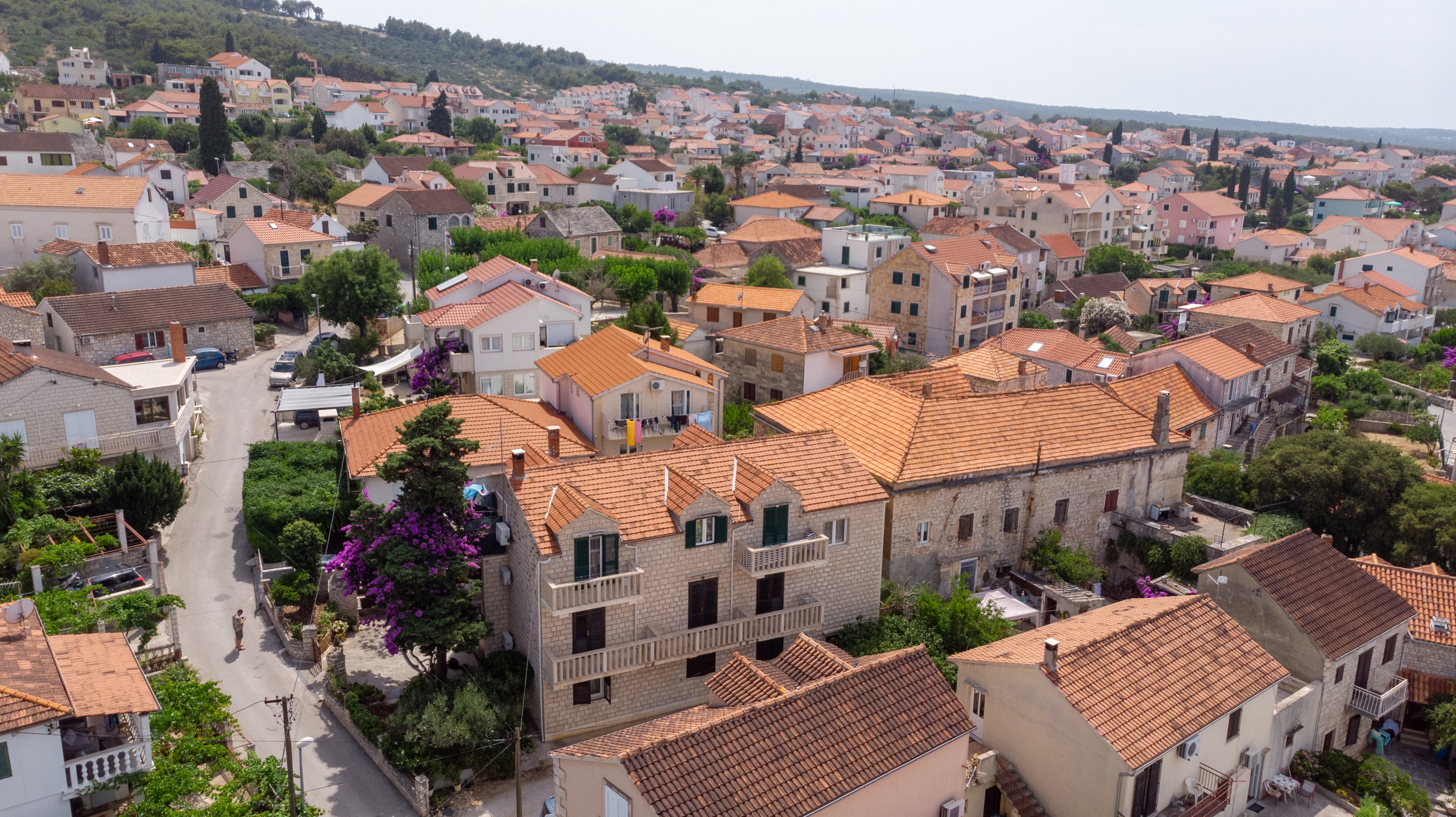 Ferienwohnung im Ort Supetar (Bra?), Kapazitä Ferienwohnung  kroatische Inseln