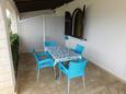 Terrace Slatine, Terrace in the apartment, with a sea view and WiFi.